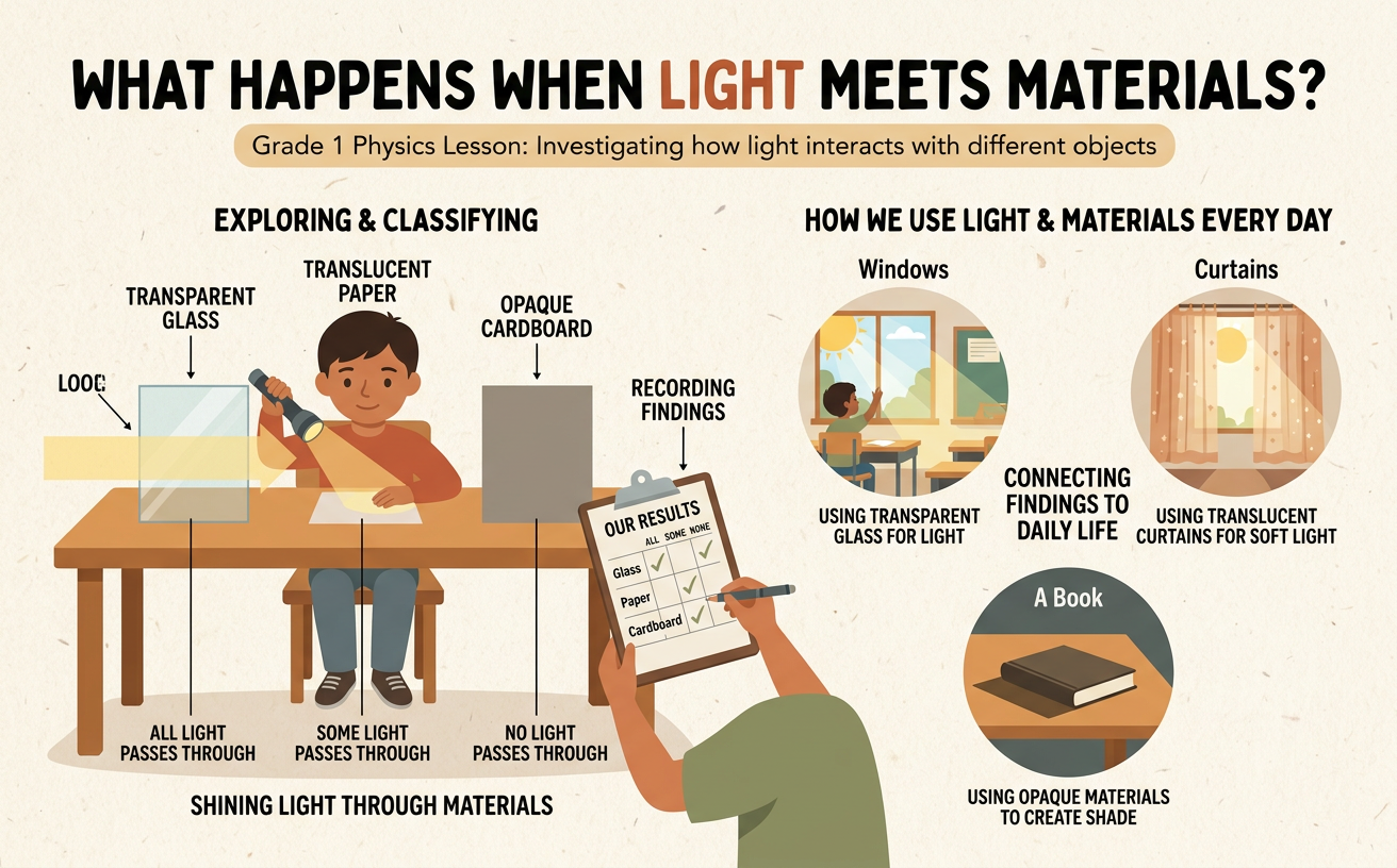 What Happens When Light Meets Materials?
