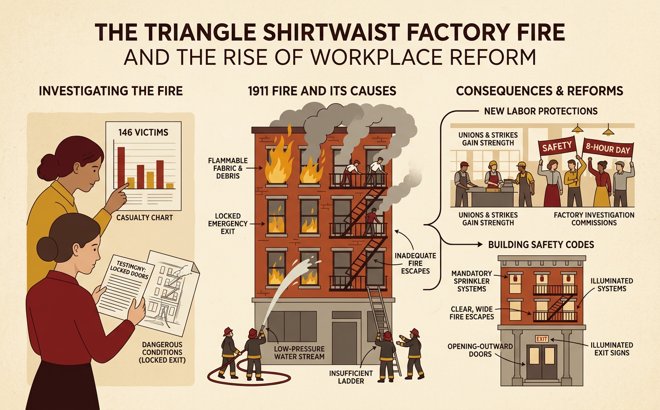 The Triangle Shirtwaist Factory Fire and the Rise of Workplace Reform