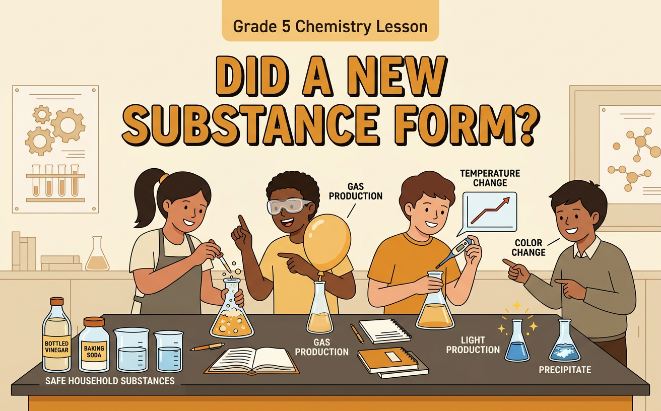 Did a New Substance Form?