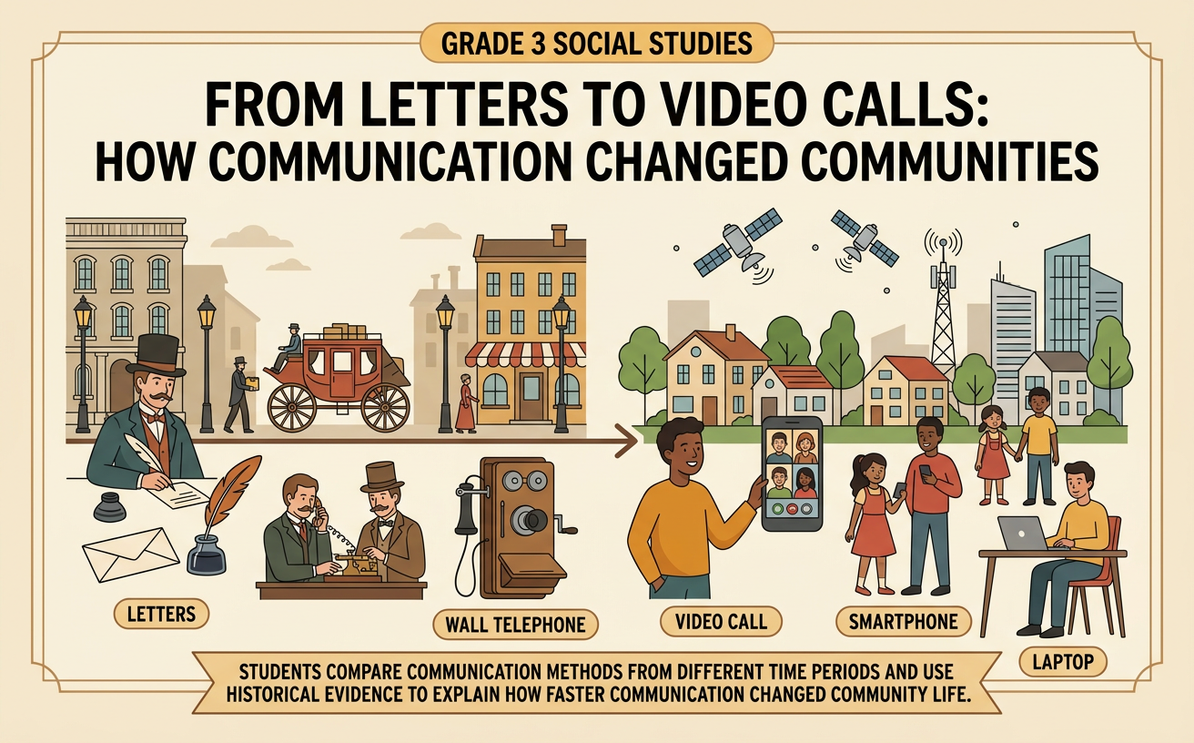 From Letters to Video Calls: How Communication Changed Communities