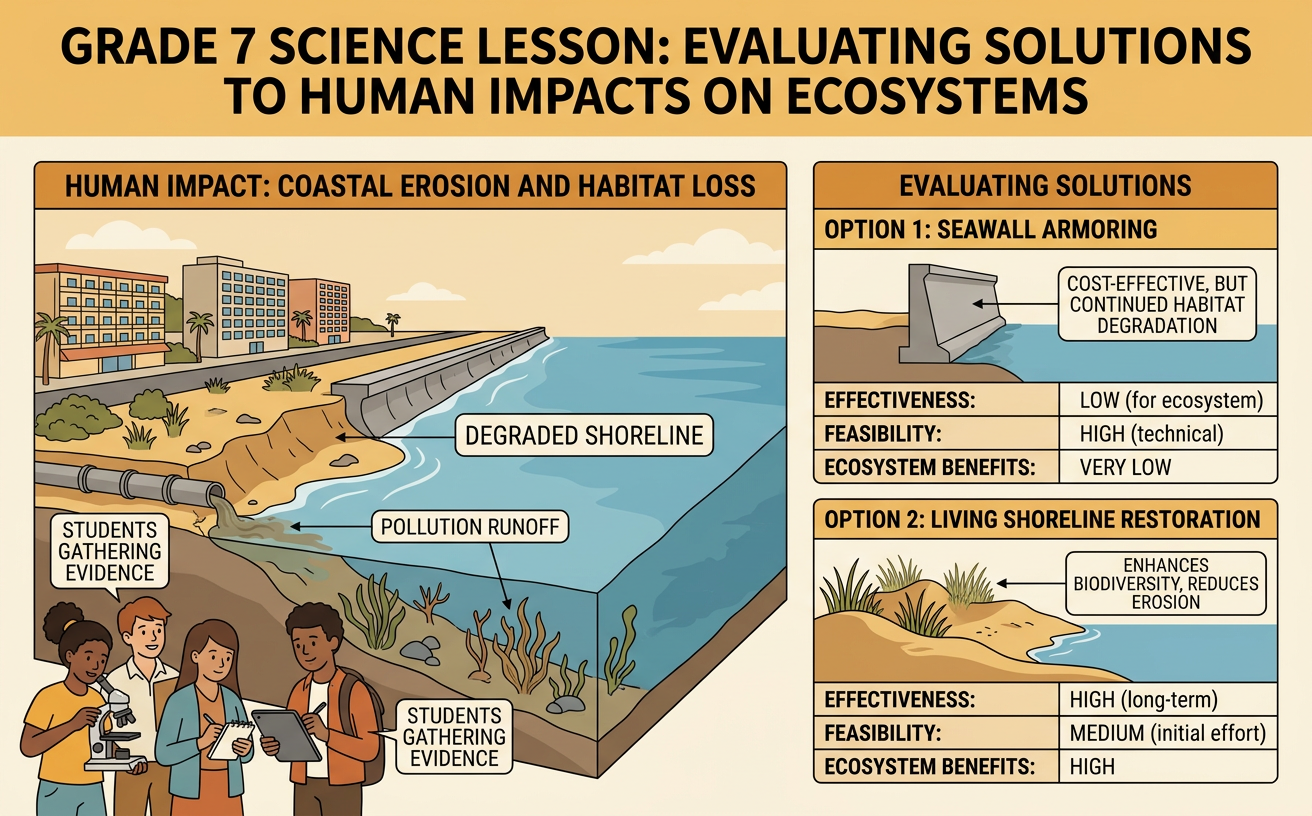 Evaluating Solutions to Human Impacts on Ecosystems