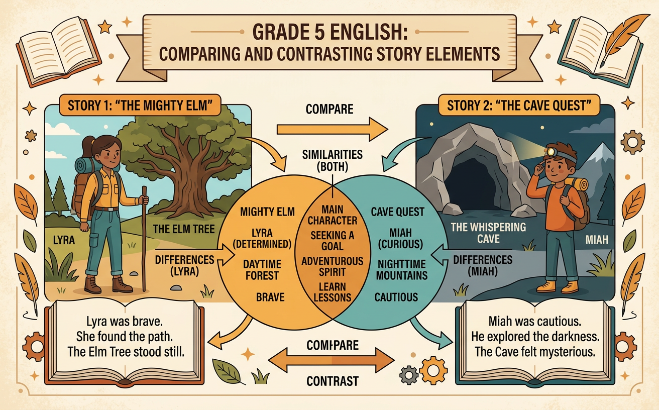 Comparing and Contrasting Story Elements