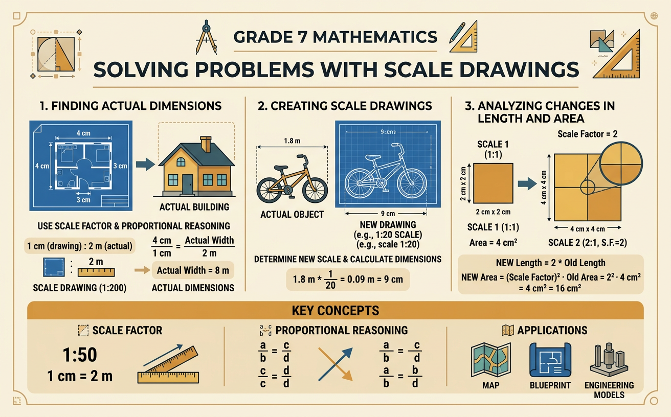 Solving Problems with Scale Drawings