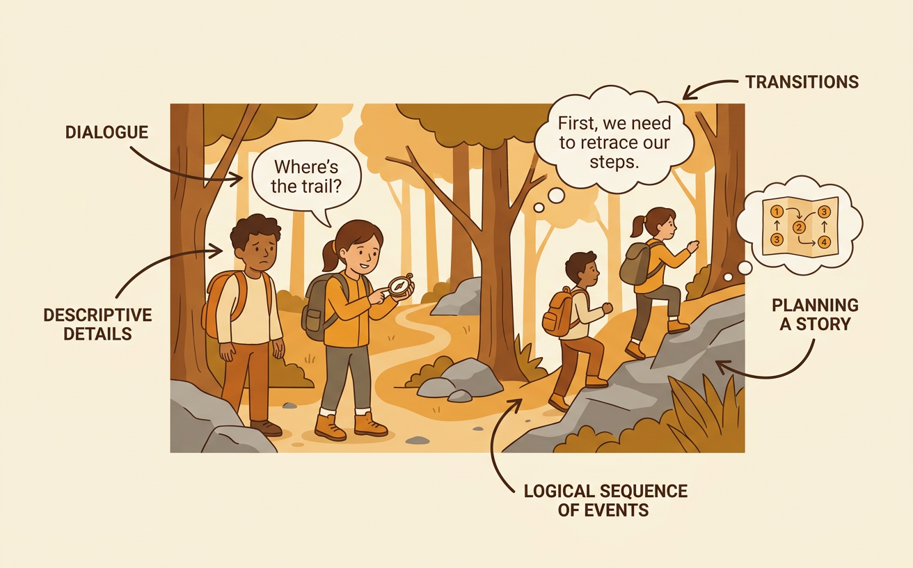 Writing a Narrative with Clear Sequence and Details
