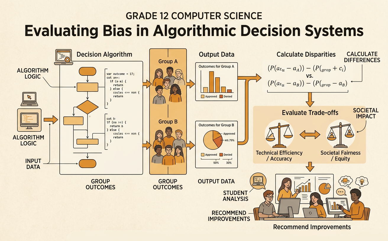 Evaluating Bias in Algorithmic Decision Systems