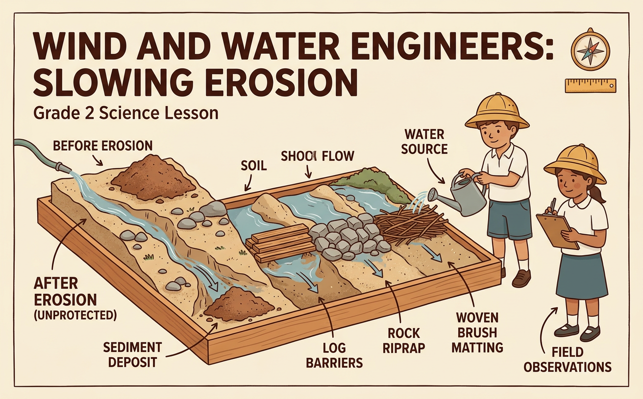 Wind and Water Engineers: Slowing Erosion