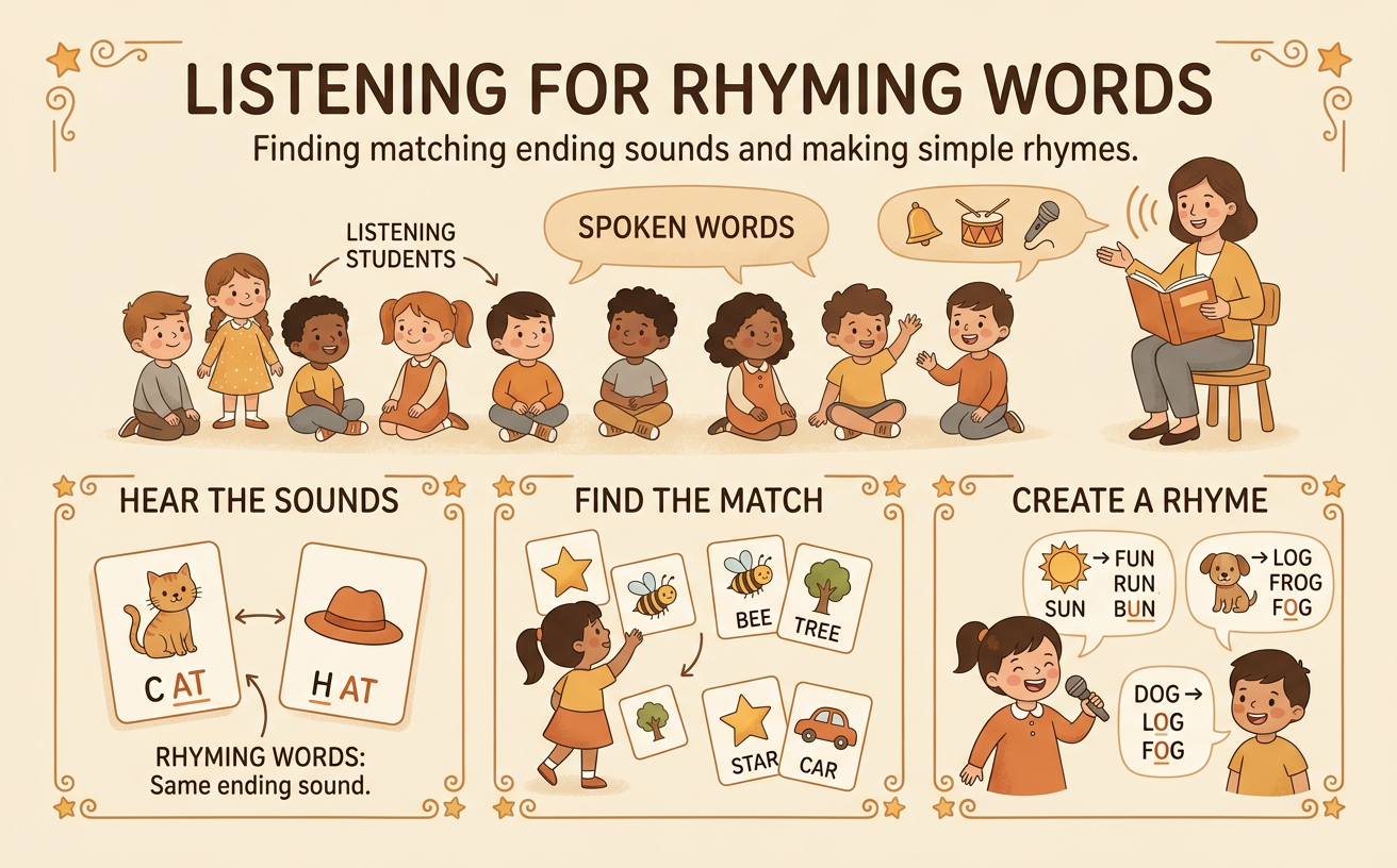 Listening for Rhyming Words