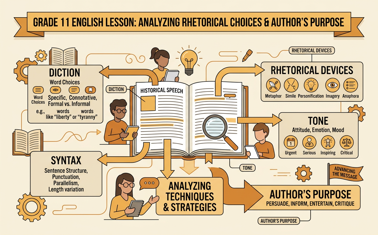 Analyzing Rhetorical Choices and Author’s Purpose