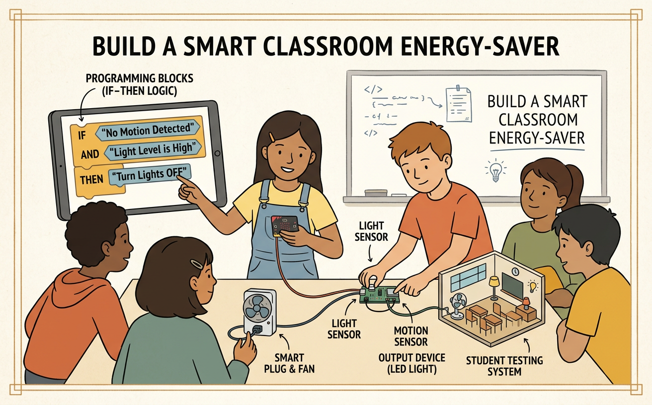 Build a Smart Classroom Energy-Saver