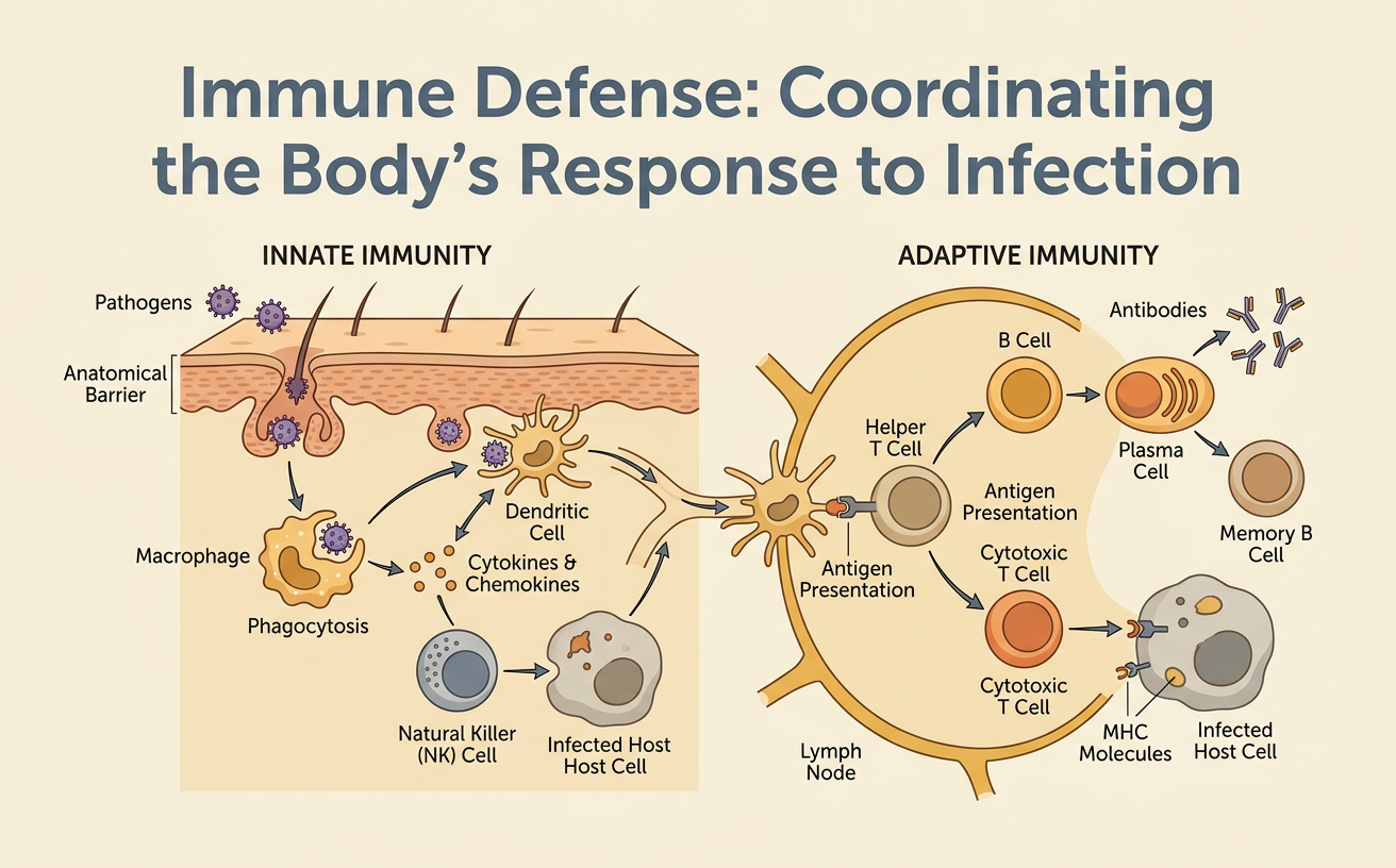 Immune Defense: Coordinating the Body’s Response to Infection