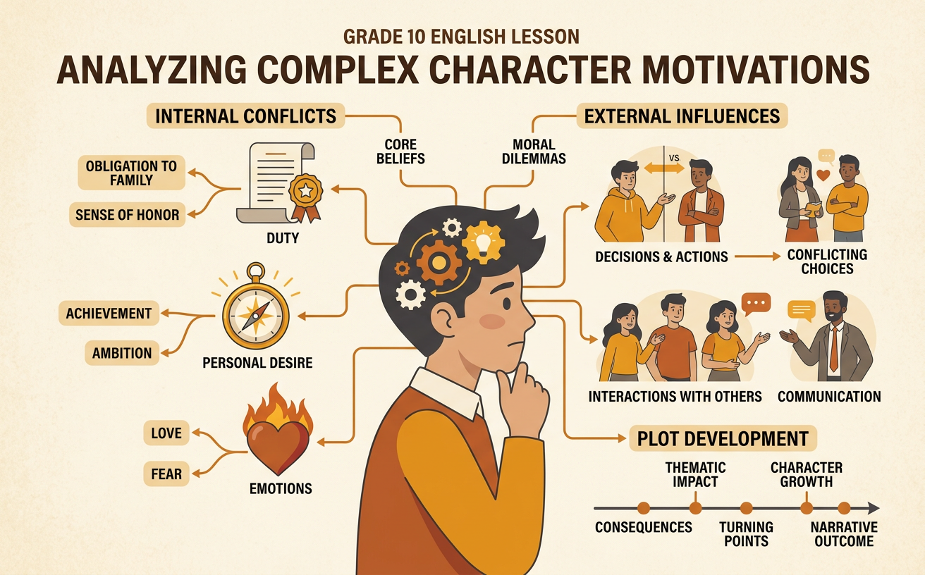 Analyzing Complex Character Motivations
