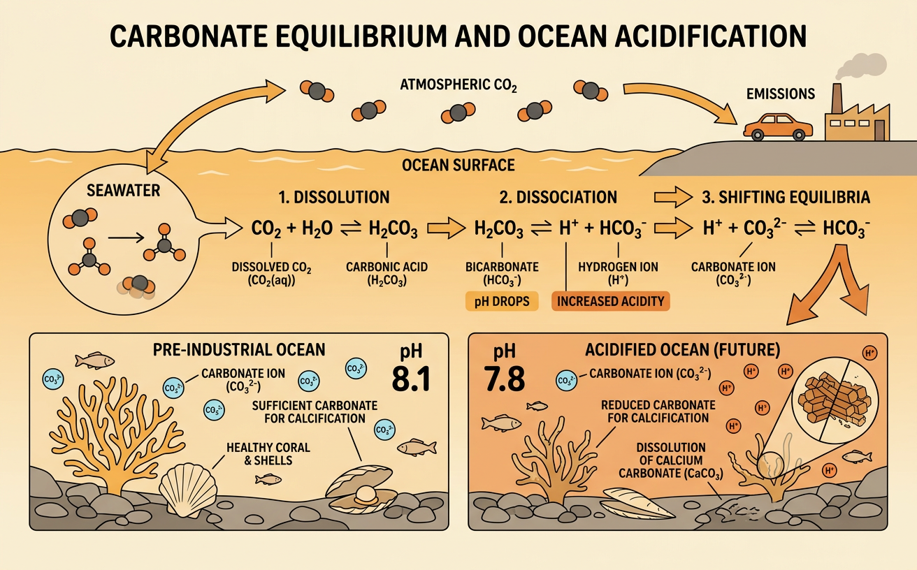Carbonate Equilibrium and Ocean Acidification