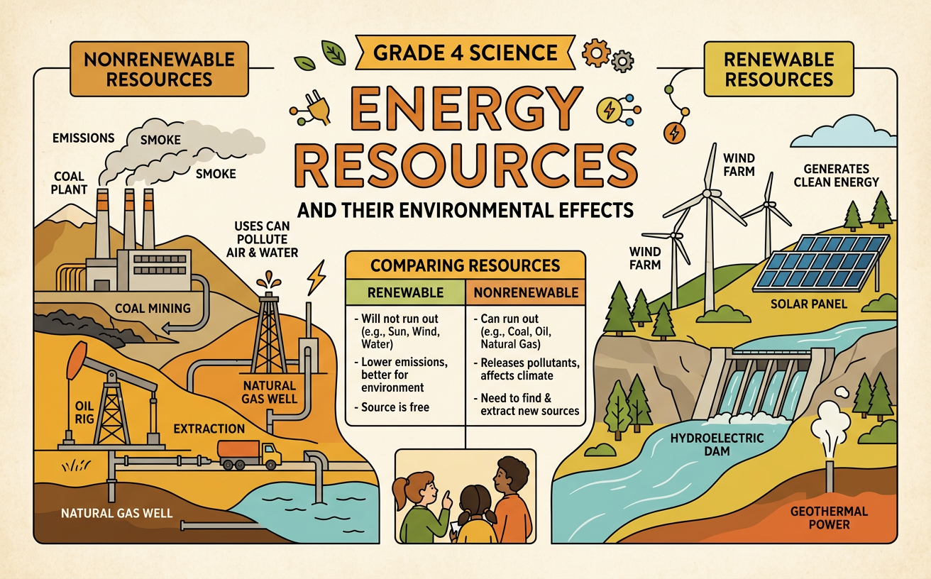 Energy Resources and Their Environmental Effects