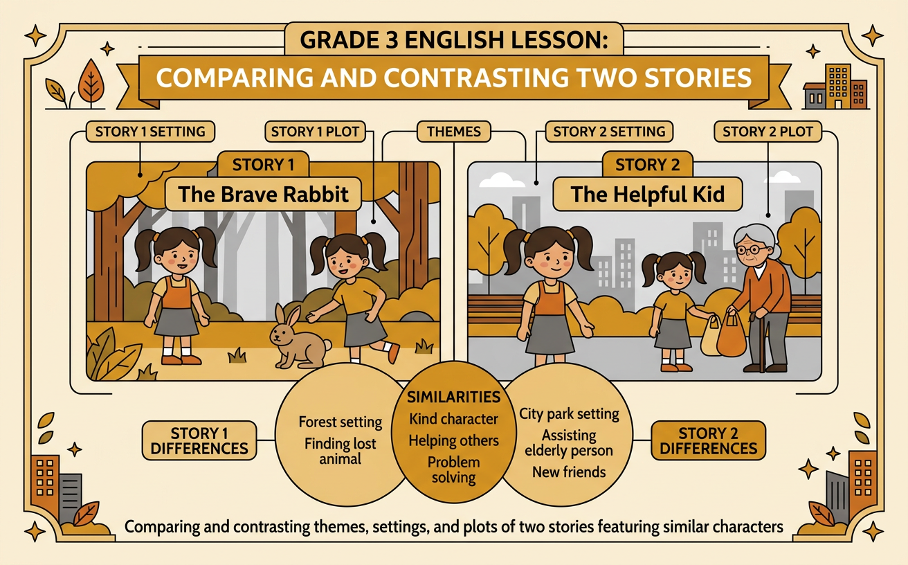 Comparing and Contrasting Two Stories