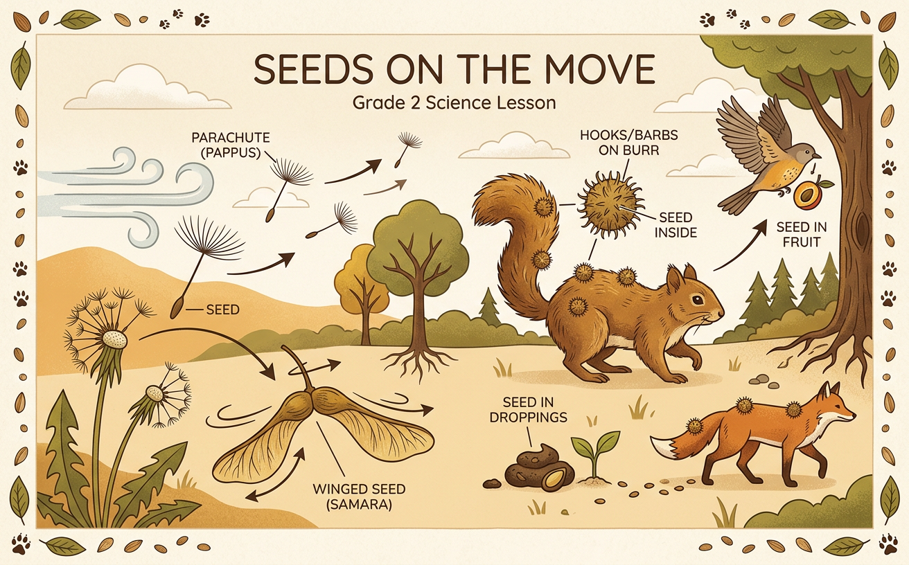Seeds on the Move