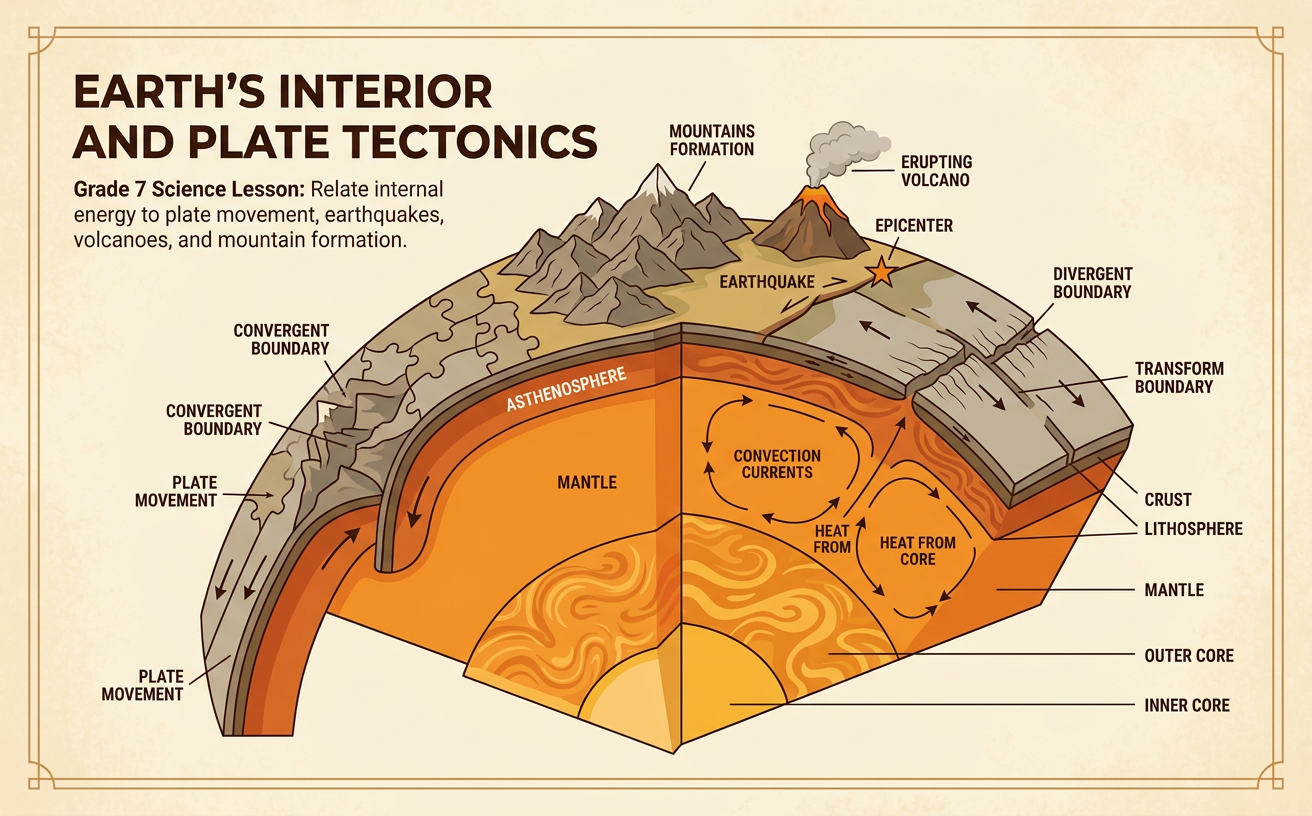 Earth's Interior and Plate Tectonics