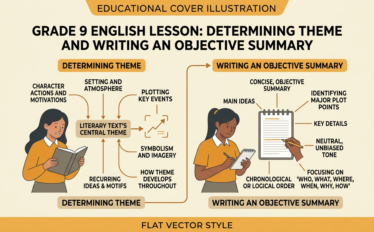Determining Theme and Writing an Objective Summary