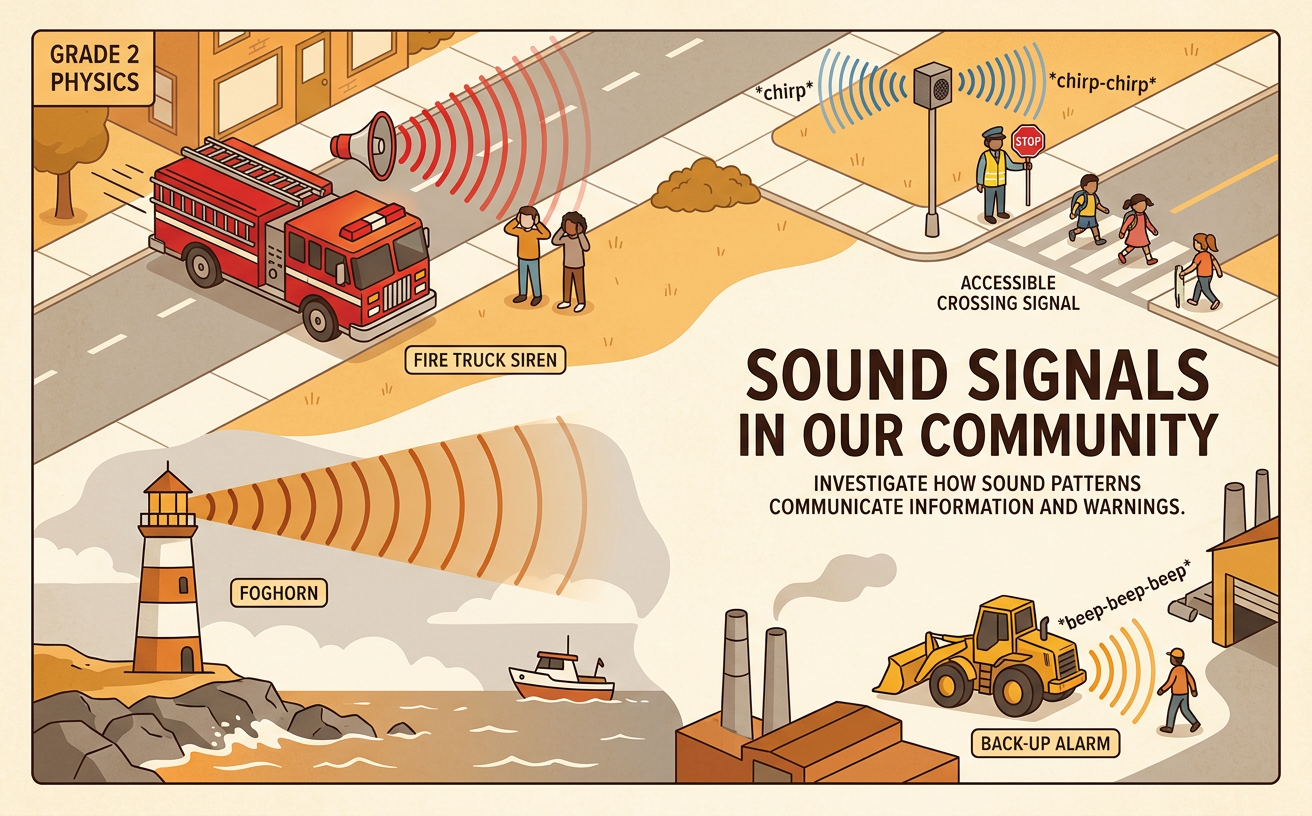Sound Signals in Our Community
