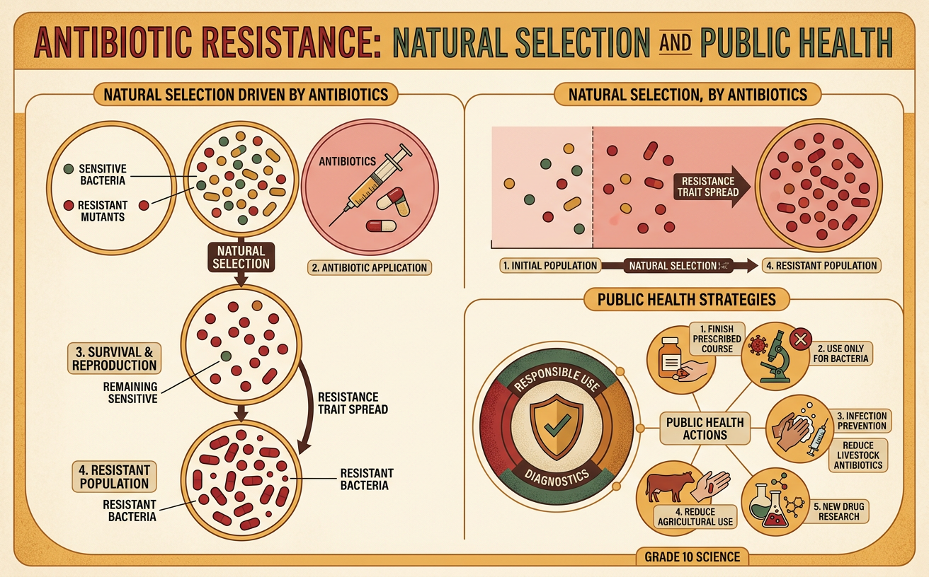 Antibiotic Resistance: Natural Selection and Public Health