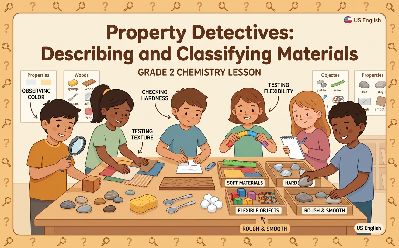 Property Detectives: Describing and Classifying Materials
