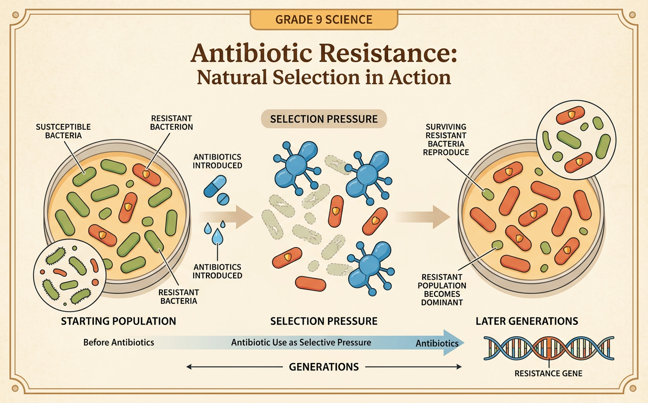 Antibiotic Resistance: Natural Selection in Action