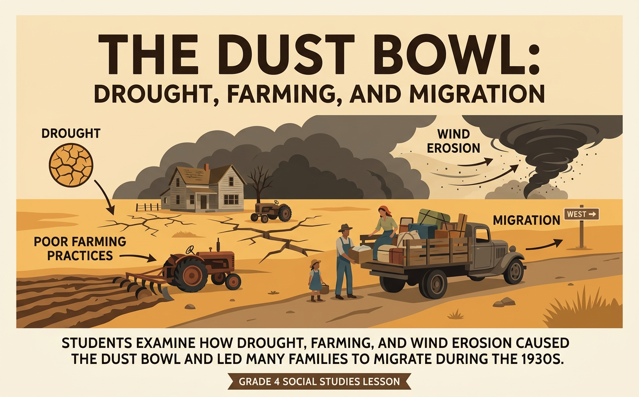 The Dust Bowl: Drought, Farming, and Migration