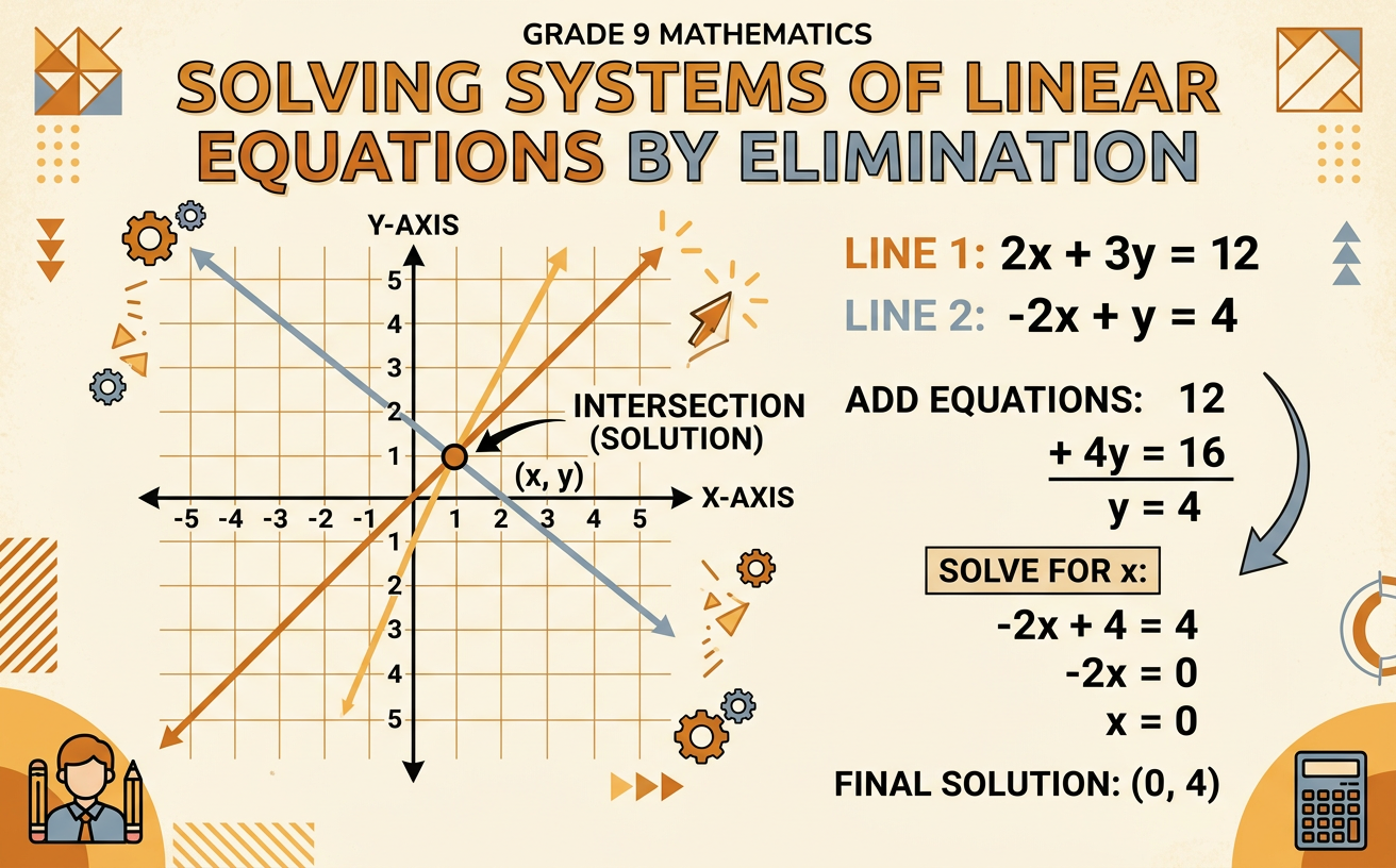 Solving Systems of Linear Equations by Elimination