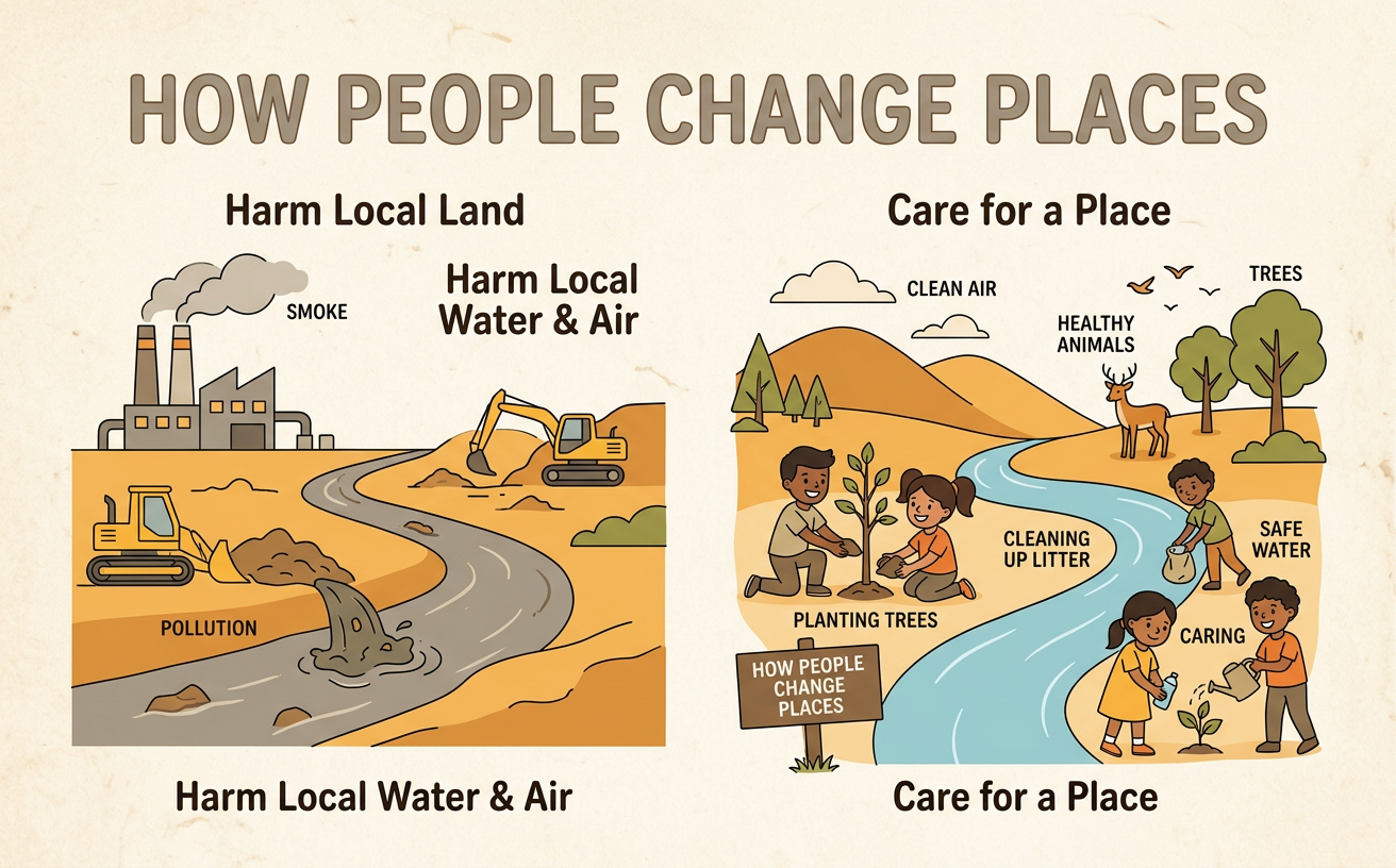 How People Change Places