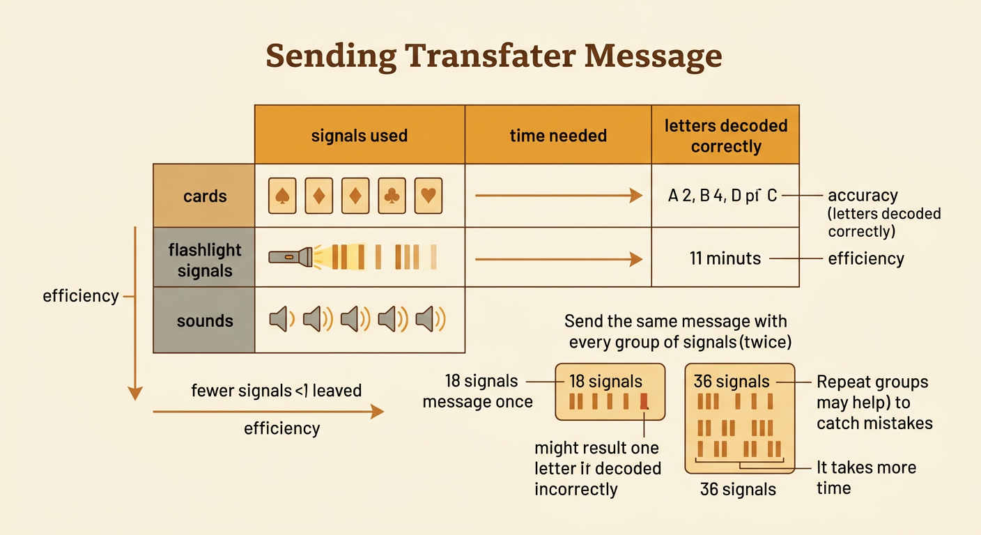 A comparison chart shows cards and sounds tested by correct letters, time, accuracy, and efficiency.