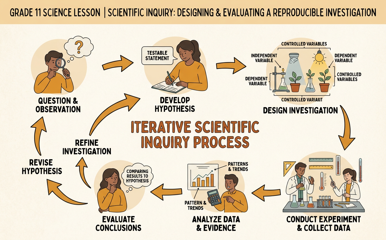 Scientific Inquiry: Designing and Evaluating a Reproducible Investigation