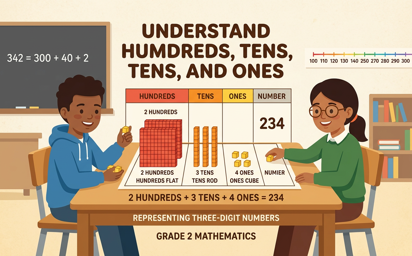 Understand Hundreds, Tens, and Ones