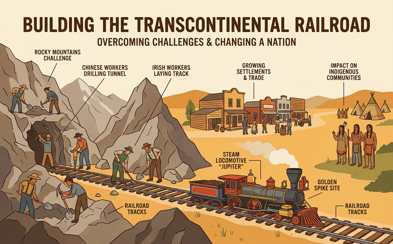 Building the Transcontinental Railroad