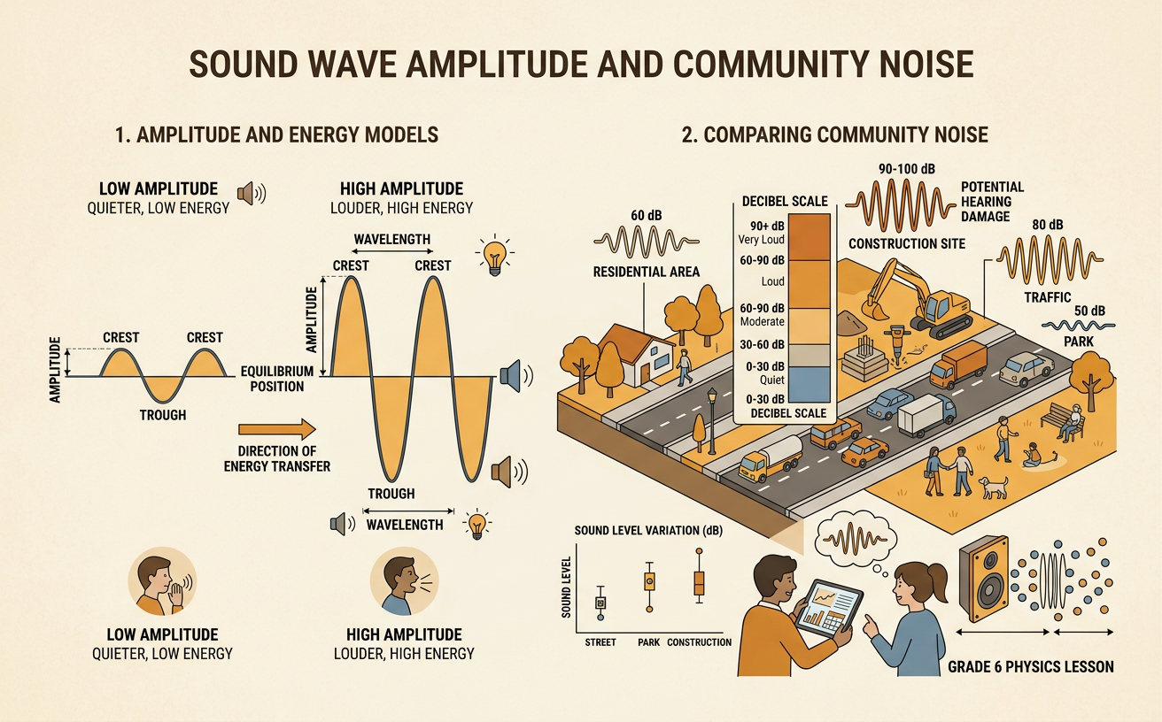 Sound Wave Amplitude and Community Noise